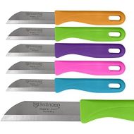 [아마존베스트]Pack of 5 Solingen Kitchen Knives, Fruit Knives, Paring Knives, All-Purpose Knives, Kitchen Knives