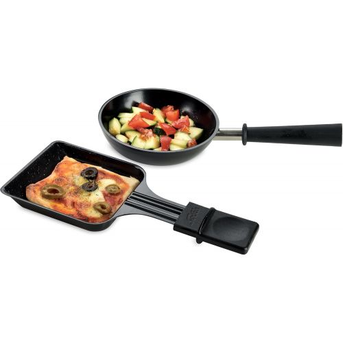  Solis Grill 4 in 1, Raclette/ Tischgrill/ Wok/ Crepes, 3 Personen, Edelstahl, Table Grill 4 in 1 (Typ 790)