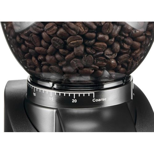  [아마존베스트]Solis Scala Plus Zero Static 1662 Coffee Grinder  24 Mills Timer Switch Protection Against Static Coffee, Start/Stop Button, Coffee Bean Container 300 g, Easy to Clean