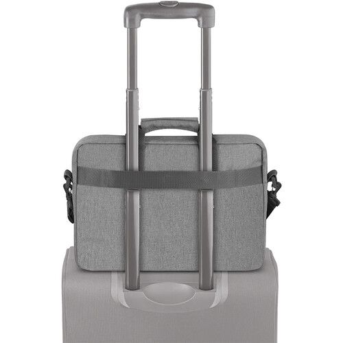  Solo RE:NEW Briefcase (Heather Gray)