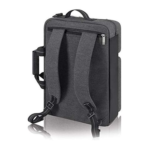  [아마존베스트]SOLO Solo Duane Convertible Briefcase. Fits up to a 15.6-Inch Laptop. Converts to Backpack, Briefcase or Messenger Bag. Laptop Bag for Men or Women - Grey