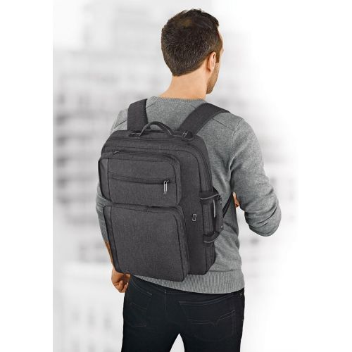  [아마존베스트]SOLO Solo Duane Convertible Briefcase. Fits up to a 15.6-Inch Laptop. Converts to Backpack, Briefcase or Messenger Bag. Laptop Bag for Men or Women - Grey