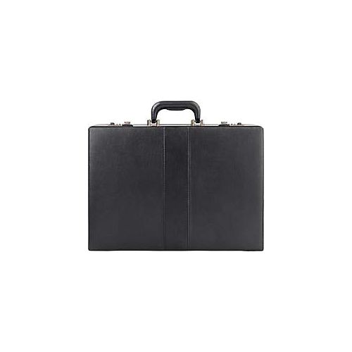  [아마존베스트]Solo New York Grand Central Attache Case Briefcase with Combination Locks, Black
