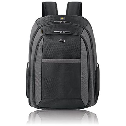  SOLO Solo Metropolitan 16 Laptop Backpack with Removable Sleeve, BlackGrey