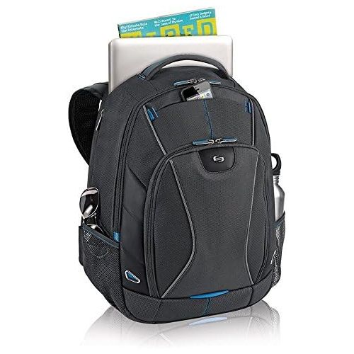  SOLO Solo Glide 17.3 Inch Laptop Backpack, Black