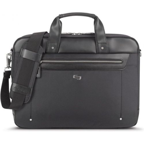  SOLO Solo Irving 15.6 Inch Laptop Briefcase, Black