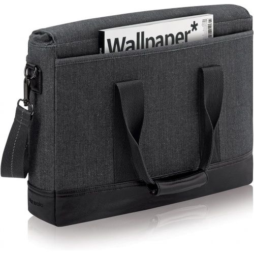  SOLO Solo Sullivan 15.6 Inch Hybrid Laptop Breifcase Messenger, Black