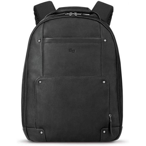  SOLO Solo Reade 15.6 Inch Vintage Columbian Leather Backpack, Espresso