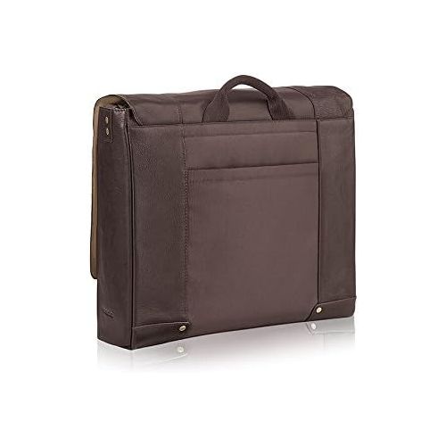  SOLO Solo Hudson 16 Inch Leather Laptop Messenger, Espresso