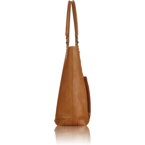  SOLO Solo Vestry 15.6 Inch Laptop Bucket Tote, Tan