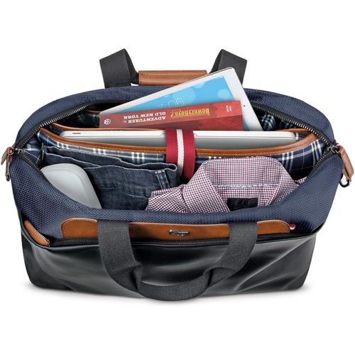  SOLO Solo Montauk Duffel Bag with Laptop and Tablet Protection, Navy