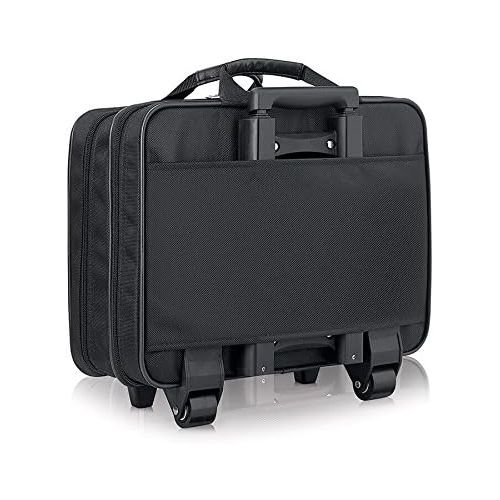  SOLO Solo Carnegie 15.6 Inch Rolling Laptop Case, Black