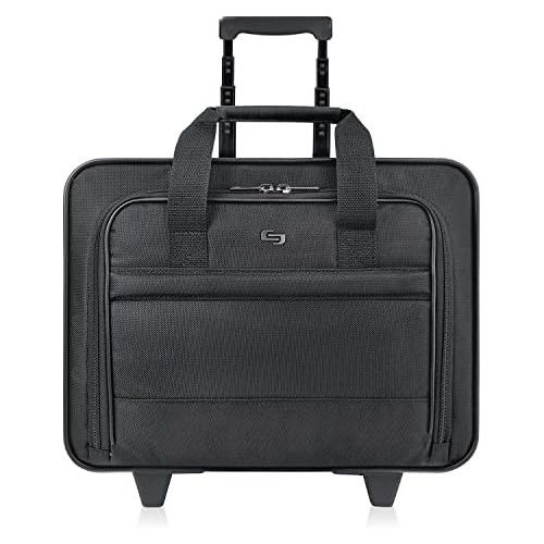  SOLO Solo Carnegie 15.6 Inch Rolling Laptop Case, Black