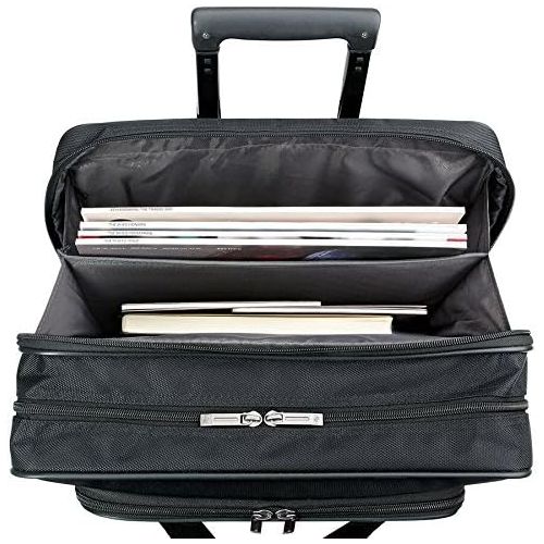  SOLO Solo Carnegie 15.6 Inch Rolling Laptop Case, Black