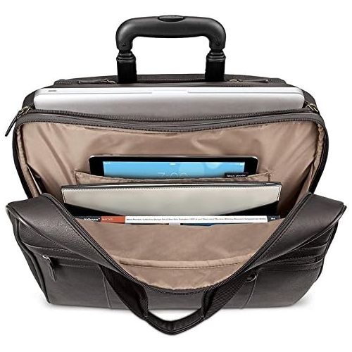  SOLO Solo Macdougal 17.3 Inch Rolling Laptop Case, Espresso