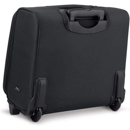  SOLO Solo Dakota 16 Inch Rolling Laptop Case with Overnighter Section, Black