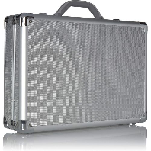  SOLO Fifth Avenue 17.3 Inch Laptop Attache, Hard-Sided with Combination Locks