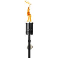 Solo Stove Mesa Torch | Backyard Torch for Outside, 5 Hour Burn Time, Cold-Rolled Steel, Incl. Ground Stake, Fuel Funnel, and 3 Wicks, Adjustable Height: 37.75-52.5 in, Fuel Capacity: 21 fl oz