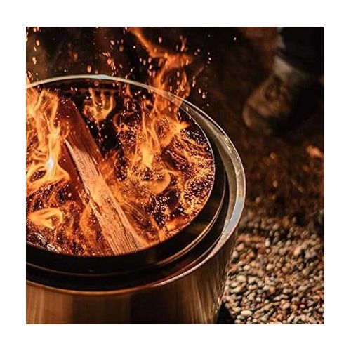  Solo Stove Juniper Firewood for Outdoor Wood Burning Fire Pits and Backyard Fire Pits 100% Natural Juniper Aromatic Firewood Kiln-Dried 6-8 Logs (.5 cu ft)