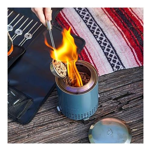  Solo Stove Premium Wood Fuel Pellets | Fuel for Wood-Burning Fire Pits and More, Low Smoke and Less Ash for A More Enjoyable High-Heat Burn, Eco-Friendly, 100% Hardwood Blend no Additives, 20 lbs