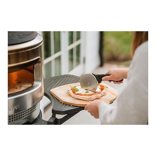  Solo Stove Pizza Cutter | Pizza Wheel, Material: 304 Stainless Steel/Powder- Coated Aluminum Handle, Dishwasher Safe, Pi Collection, 2 lbs