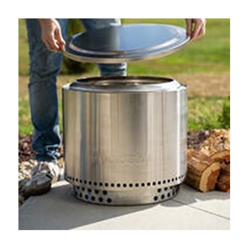  Solo Stove Bonfire Lid 304 Stainless Steel Bonfire Fire Pit Accessories for Outdoor Fire Pits and Camping Accessories