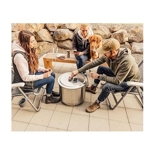  Solo Stove Bonfire Lid 304 Stainless Steel Bonfire Fire Pit Accessories for Outdoor Fire Pits and Camping Accessories