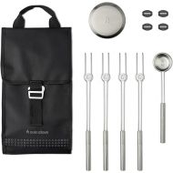 Solo Stove Mesa Accessory Pack | Incl. 4 Stainless Steel Mini Sticks + Stick Rests, Pellet Scoop, Mesa Lid, Carry Case, Accessories for Outdoor Fire Pit, 8.8 x 16 in, 2.2 lbs