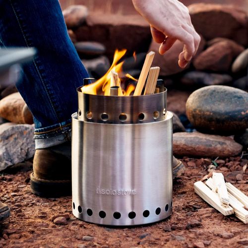  [무료배송] Solo Stove Campfire 솔로 스토브 정품 휴대용 캠프파이어 4인용 캠핑 차박 야영 백팩킹 파티 바베큐 배낭여행