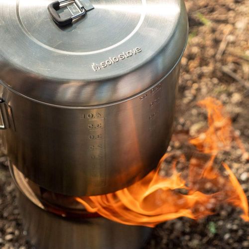  [무료배송] 솔로 스토브 팟 4000 Solo Stove Pot 4000 캠핑 백팩킹 야영 차박 취사용품 악세사리 Stainless Steel Companion Pot  