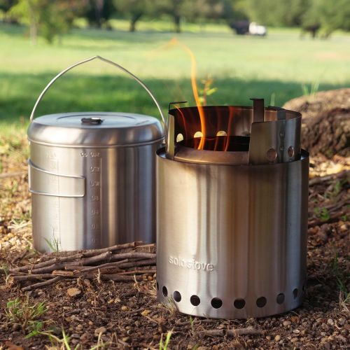  [무료배송] 솔로 스토브 팟 4000 Solo Stove Pot 4000 캠핑 백팩킹 야영 차박 취사용품 악세사리 Stainless Steel Companion Pot  