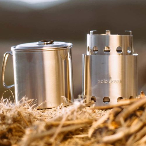  Solo Stove Solo Pot 900 - Lightweight Stainless Steel Backpacking Pot
