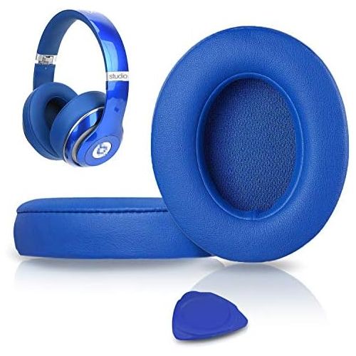  [아마존베스트]SoloWIT Professional Replacement Ear Pads for Beats Studio 2 & Studio 3 Wireless & Wired Over-Ear Headphones with Soft Protein Leather, Noise Isolation Memory Foam