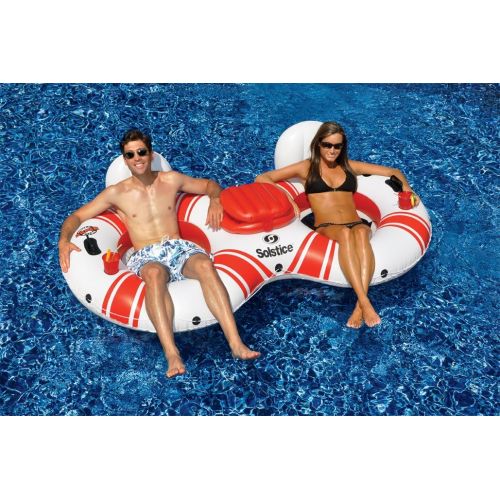  Solstice Super Chill River Tube Double Duo with Cooler