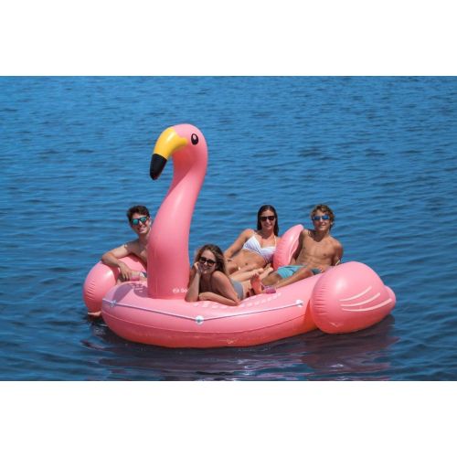  Solstice Biggest Giant Flamingo Mega Island Inflatable Raft