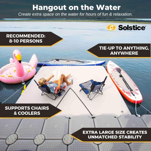  Solstice Inflatable Floating Dock