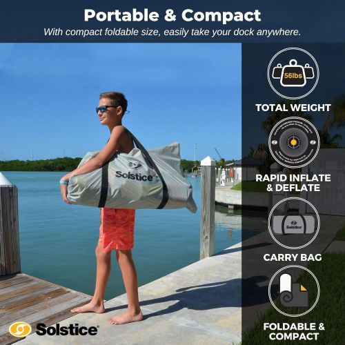  Solstice Inflatable Floating Dock