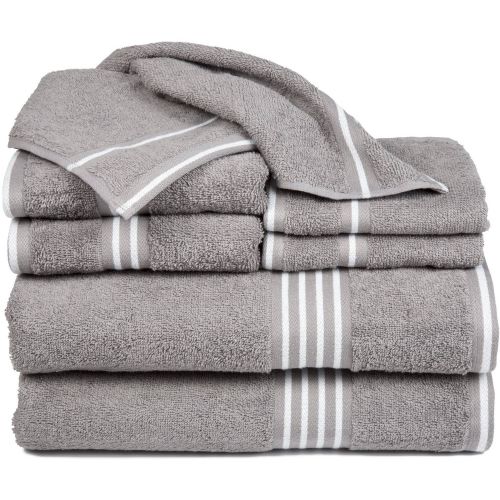  Somerset Home Rio 8-Piece 100% Cotton Towel Set