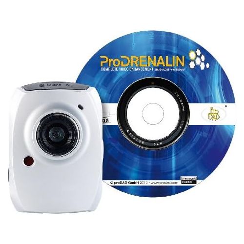  Somikon Action-Cams Full HD: 3in1-Action-Cam DV-1200 mit Spezial-Software ProDRENALIN (Mini Sport Cam)