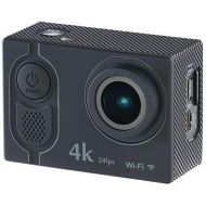 Somikon Action Kamera 4K: 4K-Action-Cam mit UHD-Video bei 24 fps, 16-MP-Marken-Sensor, IP68, WLAN (Action Kameras)