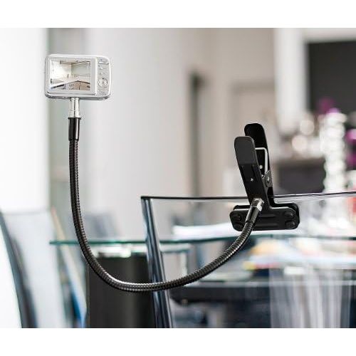  [아마존베스트]Somikon Gooseneck tripod: stable gooseneck camera tripod with clamp attachment (camera tripod table clamp).