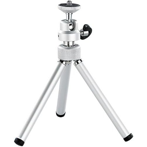  [아마존베스트]Somikon Telescopic tripod: mini telescopic tripod made of aluminium for compact cameras (1/4 inch) (table tripod)