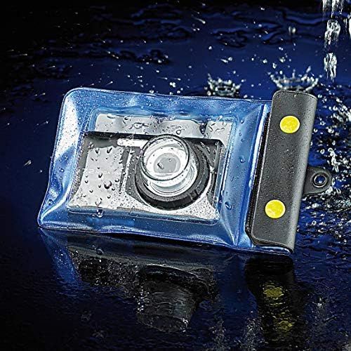  [아마존베스트]Somikon - Sacchetto impermeabile per immersione fotocamera S con guida per obiettivo con Ø 38 mm