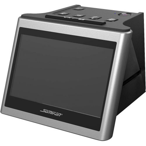  [아마존베스트]Somikon Photo Scanner: 3-in-1 Stand-Alone Photo, Slide & Negative Scanner with 14 MP Sensor, Battery (Photo Slide Scanner)