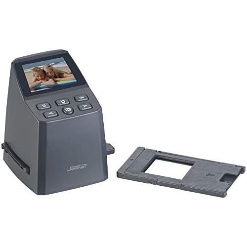  [아마존베스트]Somikon Photo Scanner: 3-in-1 Stand-Alone Photo, Slide & Negative Scanner with 14 MP Sensor, Battery (Photo Slide Scanner)