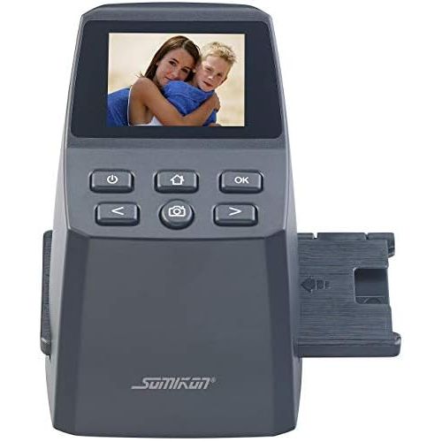  [아마존베스트]Somikon Photo Scanner: 3-in-1 Stand-Alone Photo, Slide & Negative Scanner with 14 MP Sensor, Battery (Photo Slide Scanner)