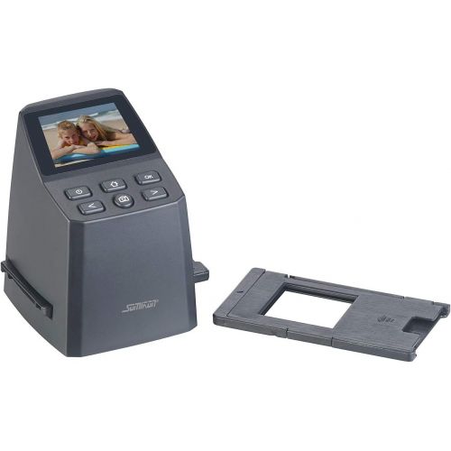  [아마존베스트]Somikon Photo Scanner: 3-in-1 Stand-Alone Photo, Slide & Negative Scanner with 14 MP Sensor, Battery (Photo Slide Scanner)