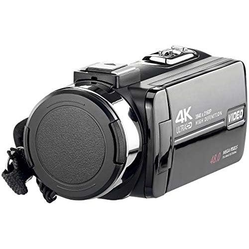  [아마존베스트]Somikon Video camera: 4K UHD camcorder, touch display, HD 120 bps (camcorder with touchscreen)