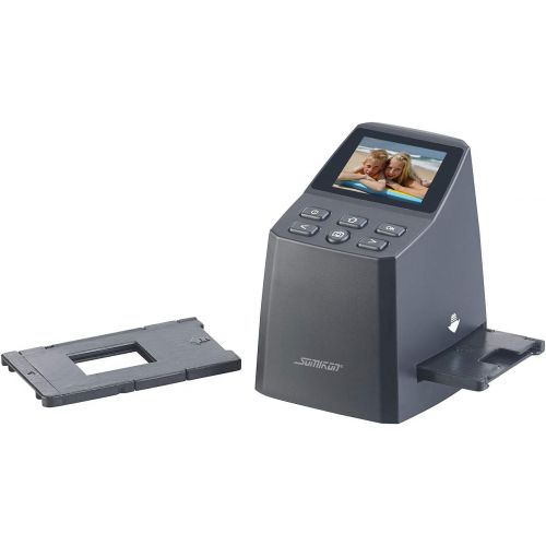  [아마존베스트]Somikon Photo Scanner: 3-in-1 Stand-Alone Photo, Slide & Negative Scanner with 14 MP Sensor, Battery (Photo Slide Scanner)