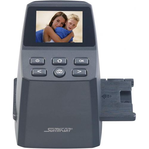  [아마존베스트]Somikon Photo Scanner: 3-in-1 Stand-Alone Photo, Slide & Negative Scanner with 14 MP Sensor, Battery (Photo Slide Scanner)